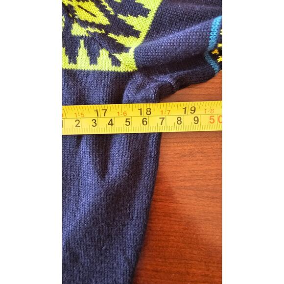 Woolrich Sweater 60% Cotton Bright bold colors, Button Front, Sz S/P New - Picture 8 of 11